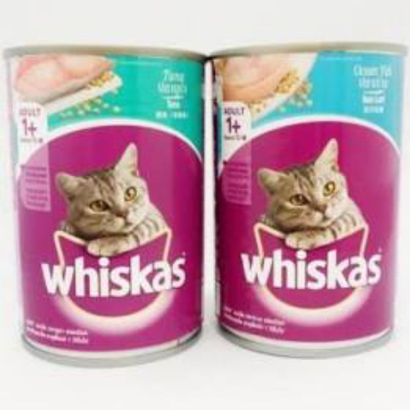 Whiskas Can 400gr • Whiskas Kaleng 400gr