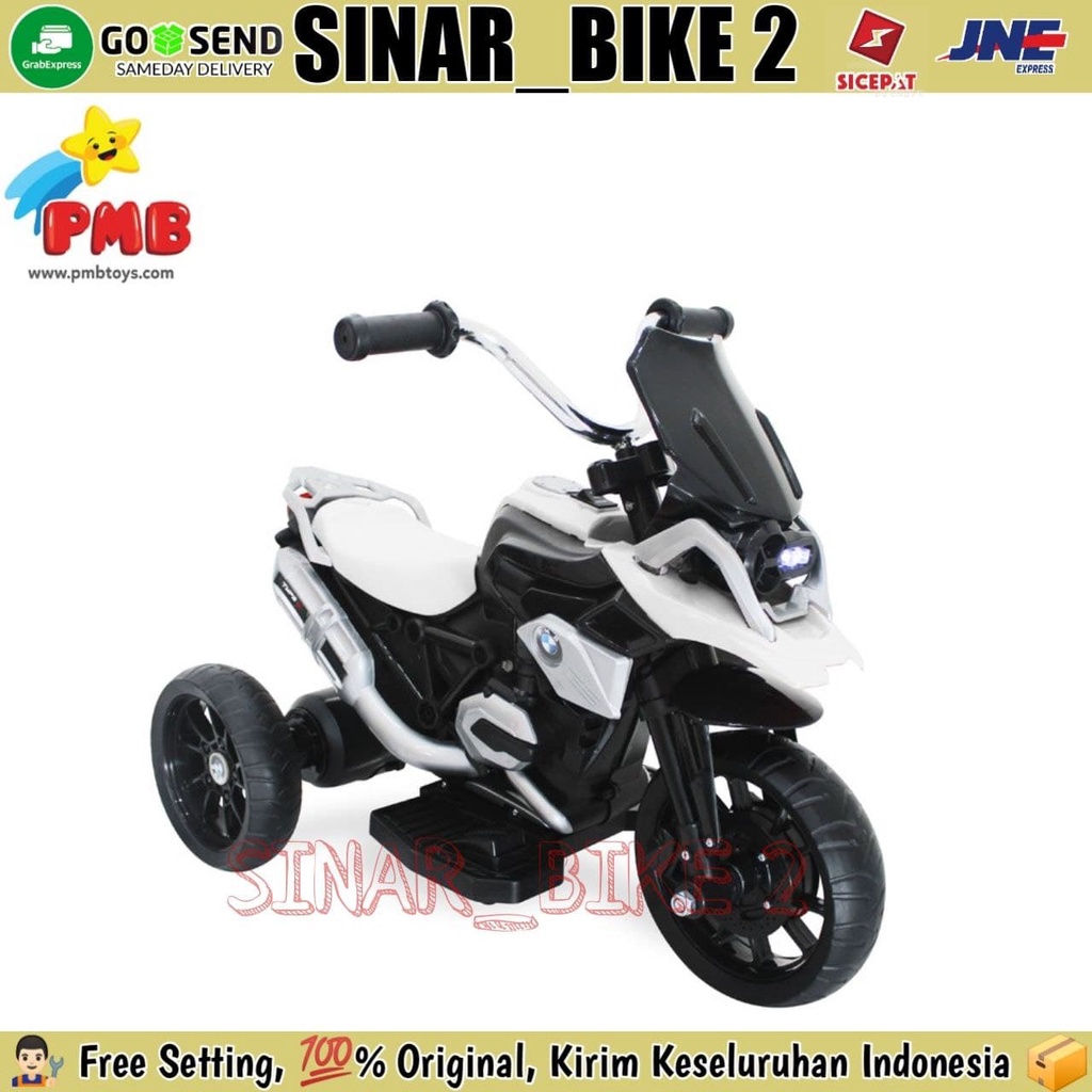 Mainan Ride On Motor Aki Roda Tiga Tricycle PMB M-888 Musik lampu