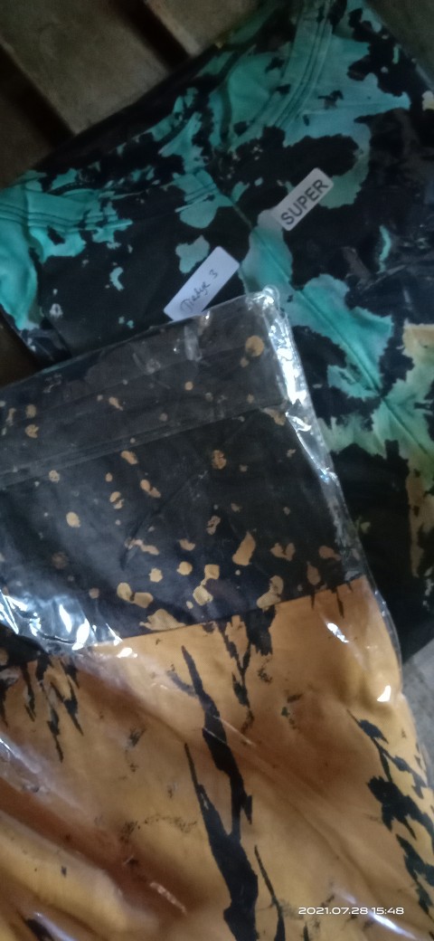 Gamis Twill Busui Lengan Panjang Motif Abstrak Baju Wanita Syari Daster Batik Pekalongan Terlaris