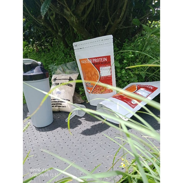 master protein bubuk kedelai murni 1kg