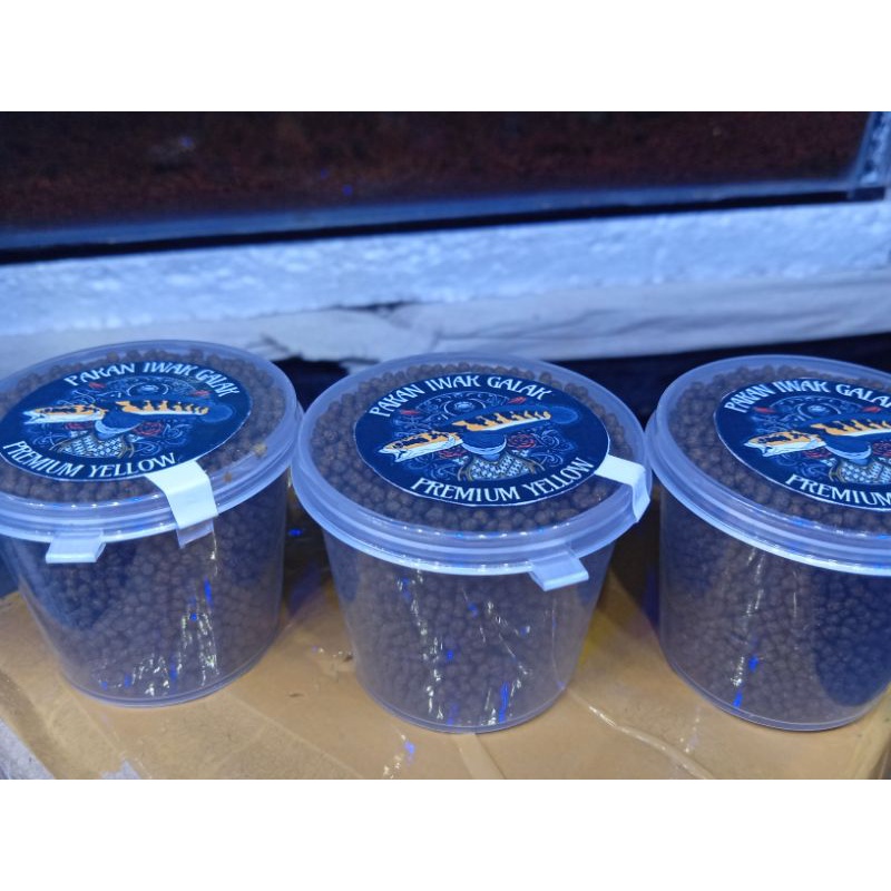 Pelet Jahat Premium yellow pakan channa