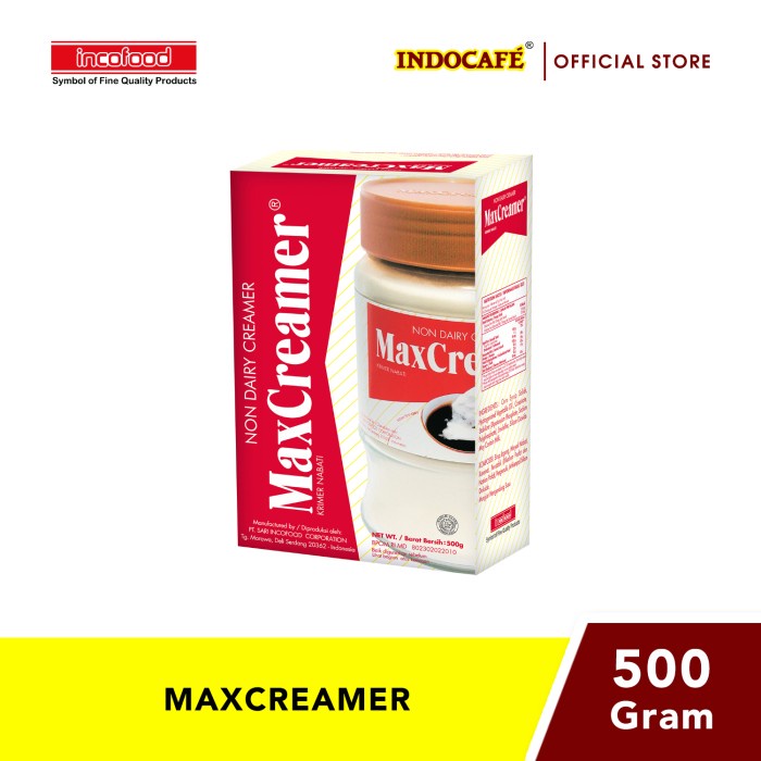 

(BISA COD) MaxCreamer Refill Pack (500g)