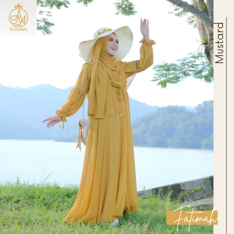 FATIMAH DRESS by AS MOSLEM