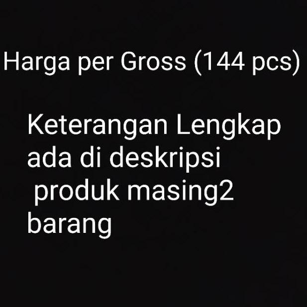 [PRODUK KVRW7] Payet Kristal Cangkang Clear Bening ANTI NYANGKUT QAC