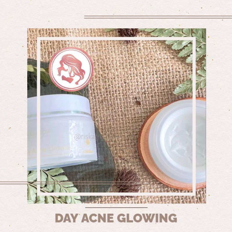 DAY ACNE GLOWING VAZ GLOW CREAM SIANG JERAWAT