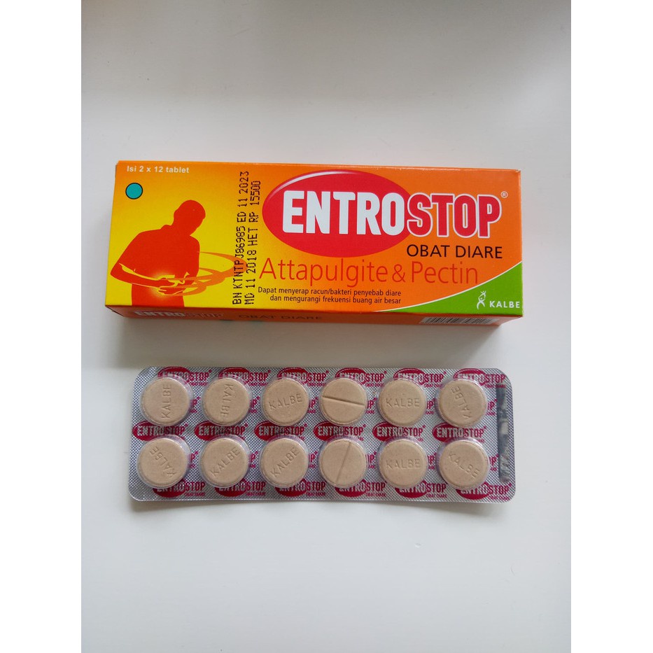 ENTROSTOP OBAT DIARE ISI 20 TABLET