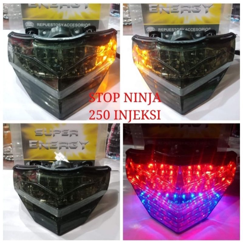 STOPLAMP / LAMPU STOP LED 3IN1 BELAKANG NINJA Z250 250FI 250 FI