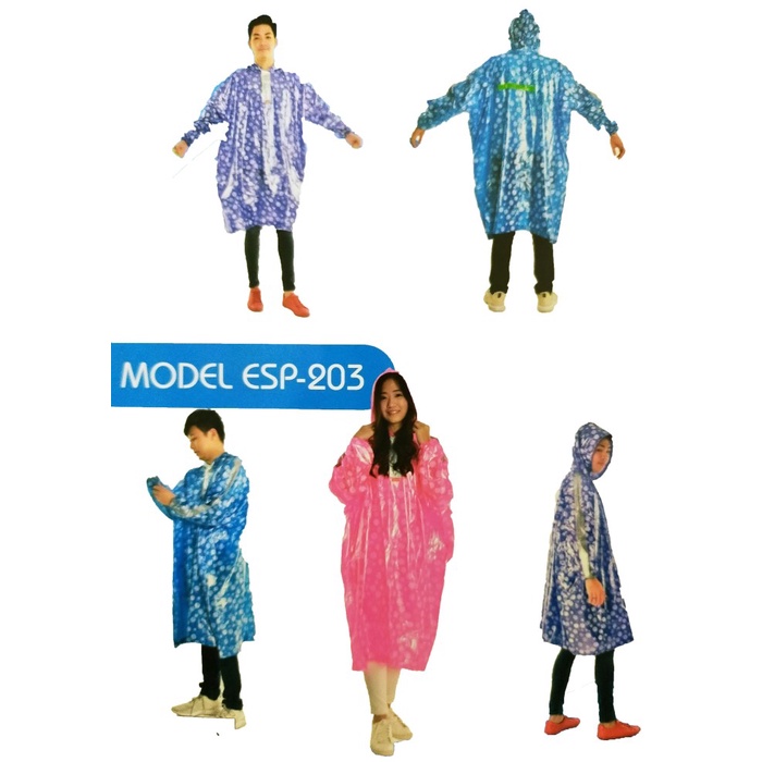 JAS HUJAN PONCHO DEWASA GALAXY ELMONDO 203