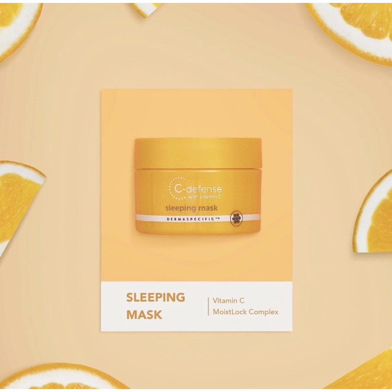 wardah c defense sleeping mask