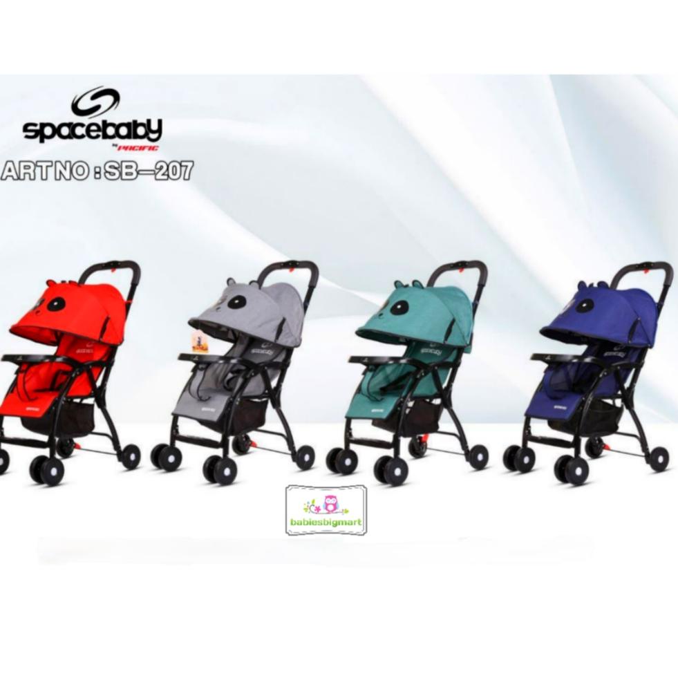 ⇉ Stroller Pliko 208 Coupe Spacebaby SB 315 316 204 203 207 Kereta Dorong Space Baby ェ