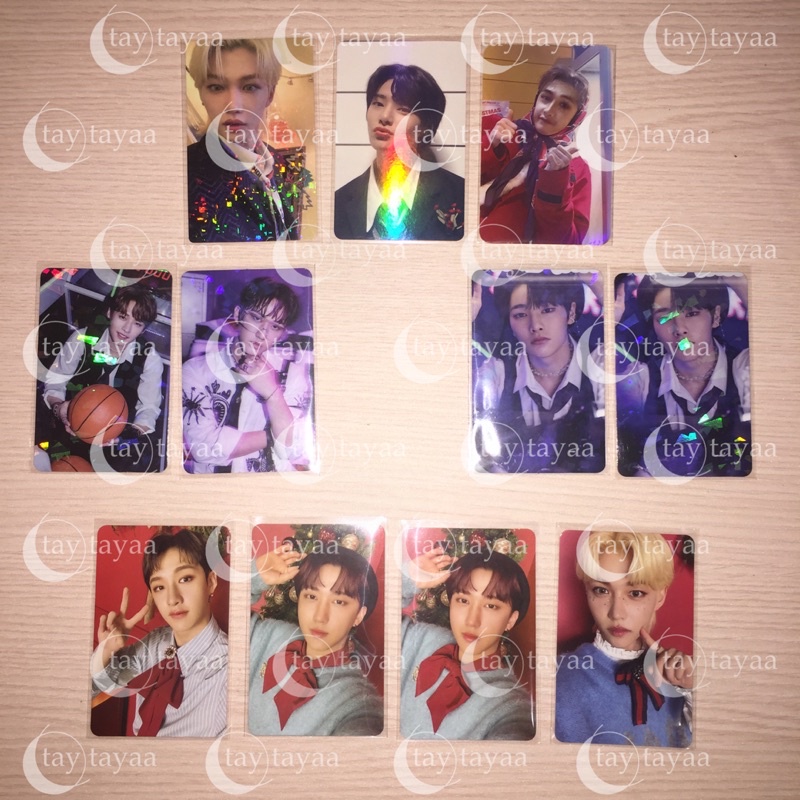 STRAY KIDS CHRISTMAS EVEL - PHOTOCARD PC - POB BENEFIT