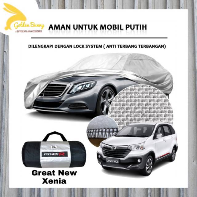 Cover Mobil Putih Great New Xenia/Sarung Mobil Putih Great New Xenia/BodyCover Mobil Great New Xenia