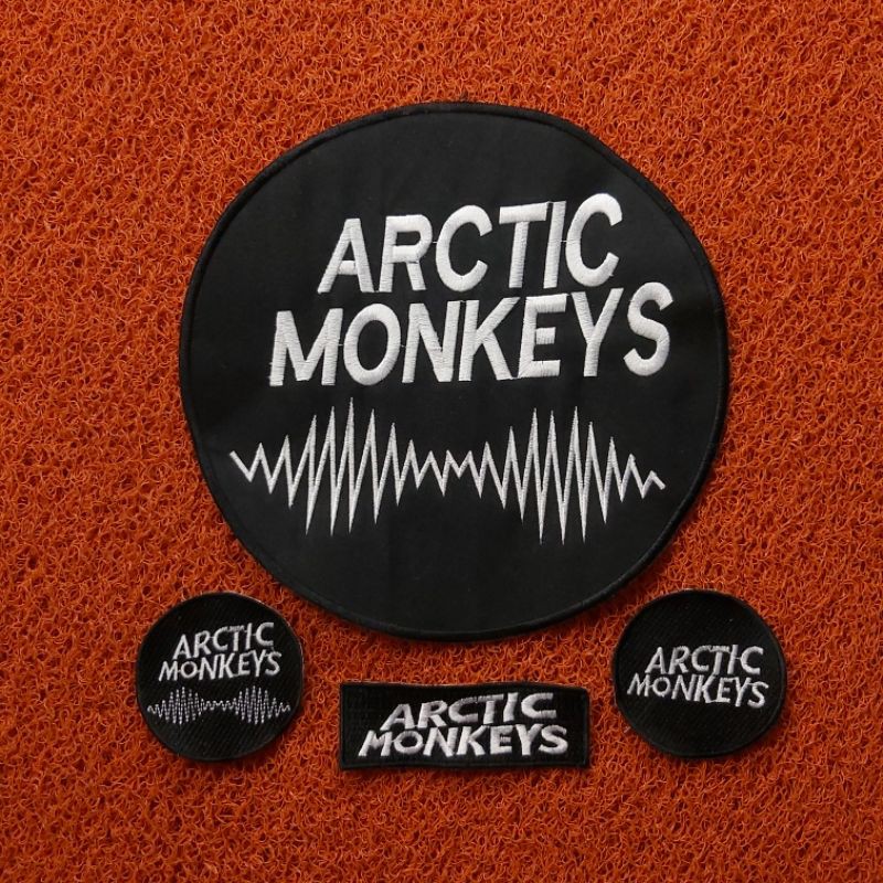 BACKPATCH BORDIR ARCTIC MONKEYS SATU SET BEST SELLER