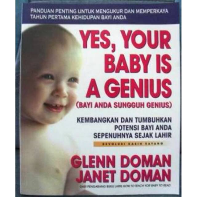 Buku Your Baby Is A Genius karya Glenn Doman terjemah Indonesia