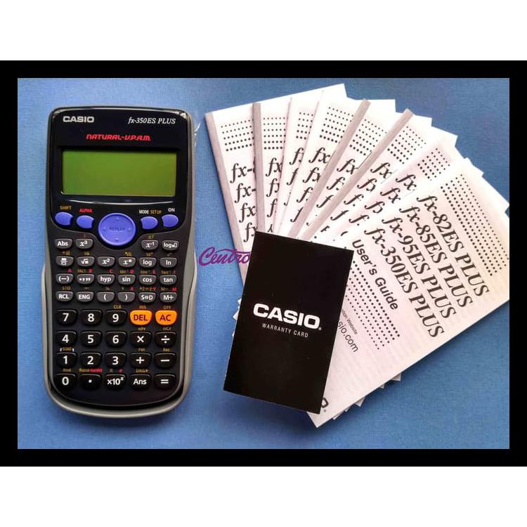 

Hot Product Casio Scientific Calculator Fx-350Es Plus / Kalkulator Saintifik Keren