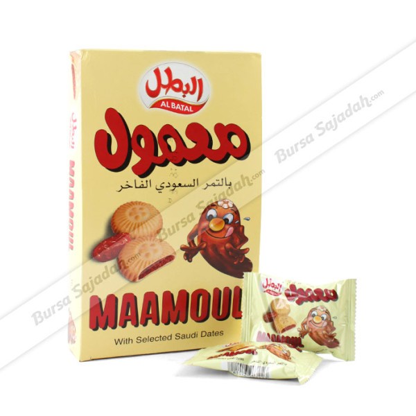 

Snack Biskuit Kue Import Isi Selai Kurma – Maamoul Al Batal Box