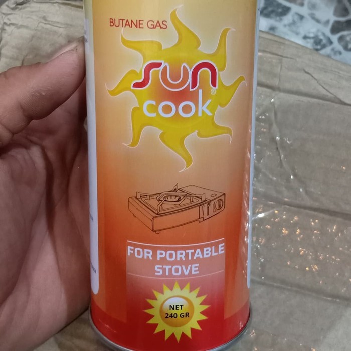 SUNCOOK TABUNG GAS PORTABLE / REFILL GAS KALENG BOTOL TERMURAH