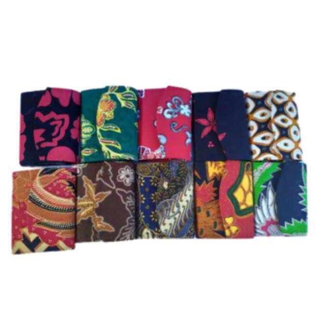 (BISA COD) SATU SET DOMPET KOIN BATIK DENGAN KANCING ISI 20 PCS - SOUVENIR PERNIKAHAN MURAH