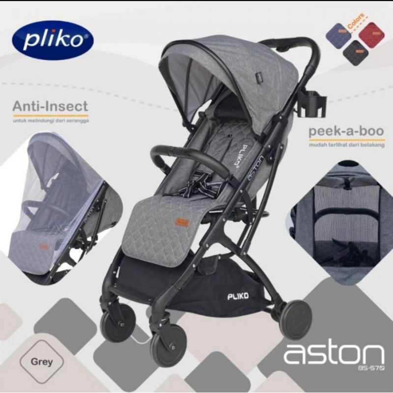 #Stroller Pliko Aston BS-570 / Kereta Dorong Bayi Pliko Stroller Bayi Murah