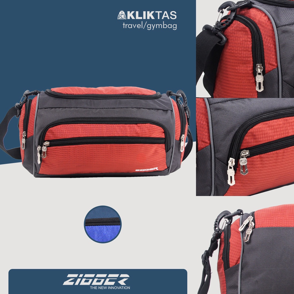 [KLIKTAS] Tas Olahraga Zigger Kalpa 2021 - Gym bag / Travel bag / Tas olahraga