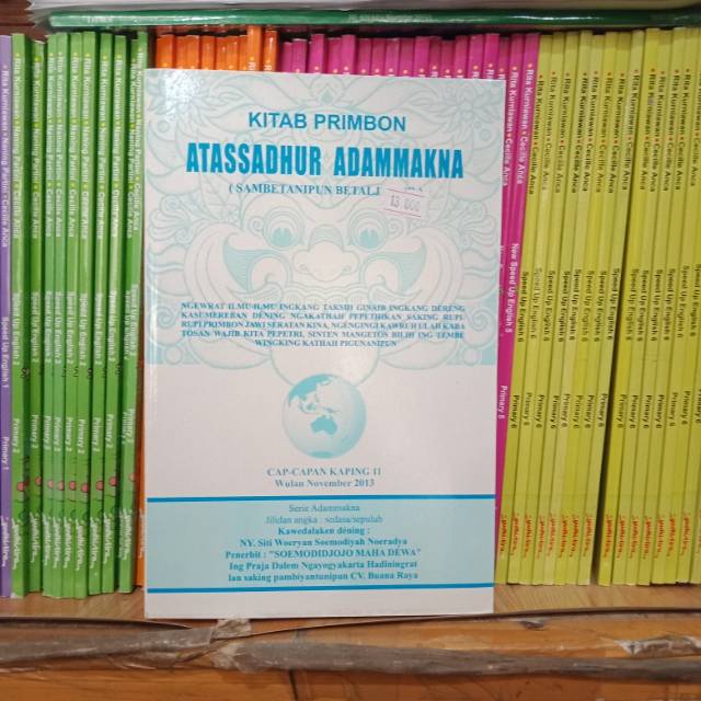 Kitab Primbon Atassadhur Adammakna