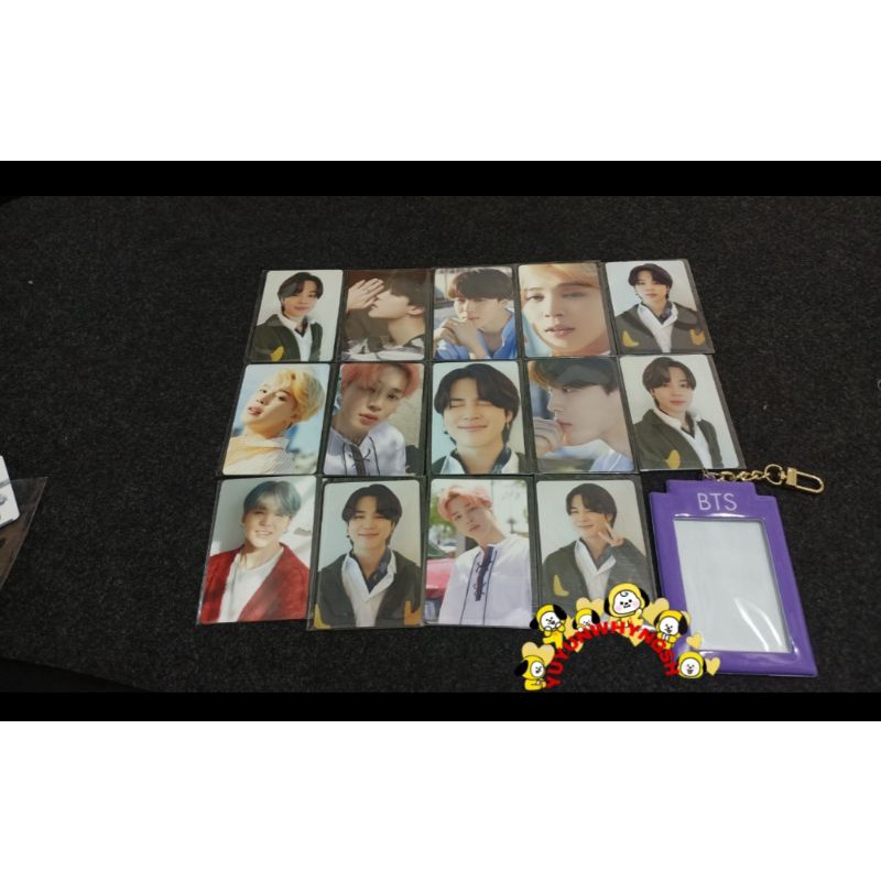BTS SET PHOTOCARD DICON JIMIN+HOLDER BISA NEGO