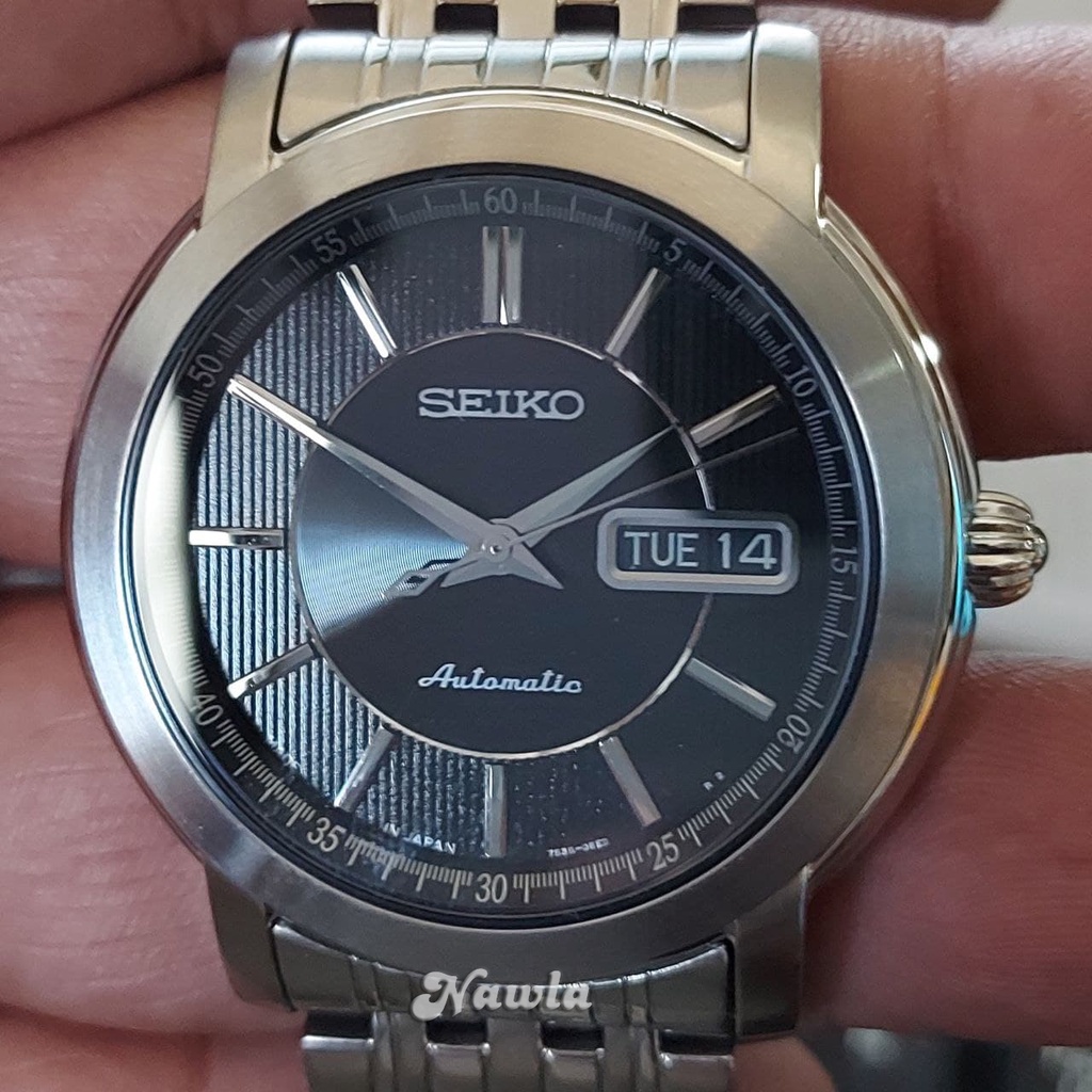 Seiko Automatic SKZ289J1 Classic Sapphire Glass - Jam Tangan Pria SKZ289