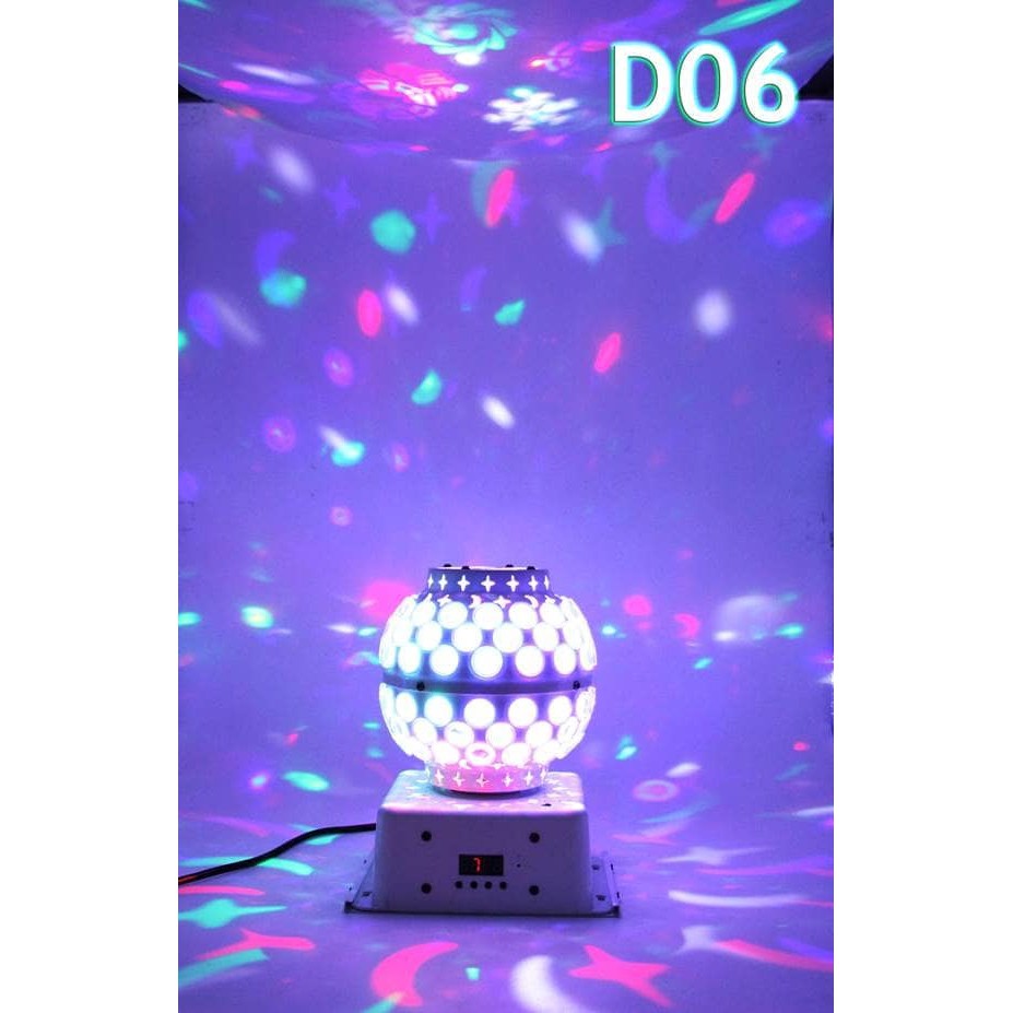 Lampu Disco Ball Berputar Magic Ball D06