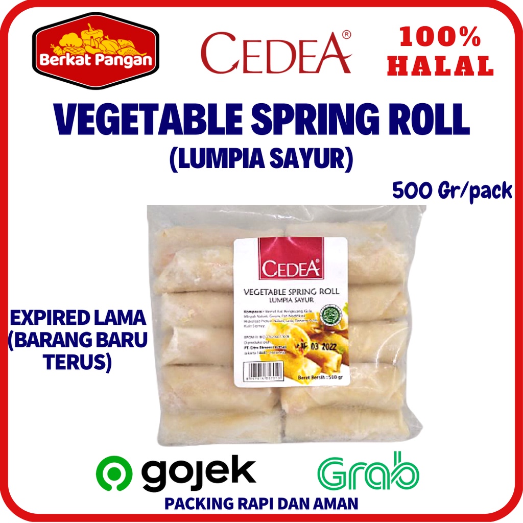 CEDEA Vegetable Spring Roll isi 20 [ Lumpia ]