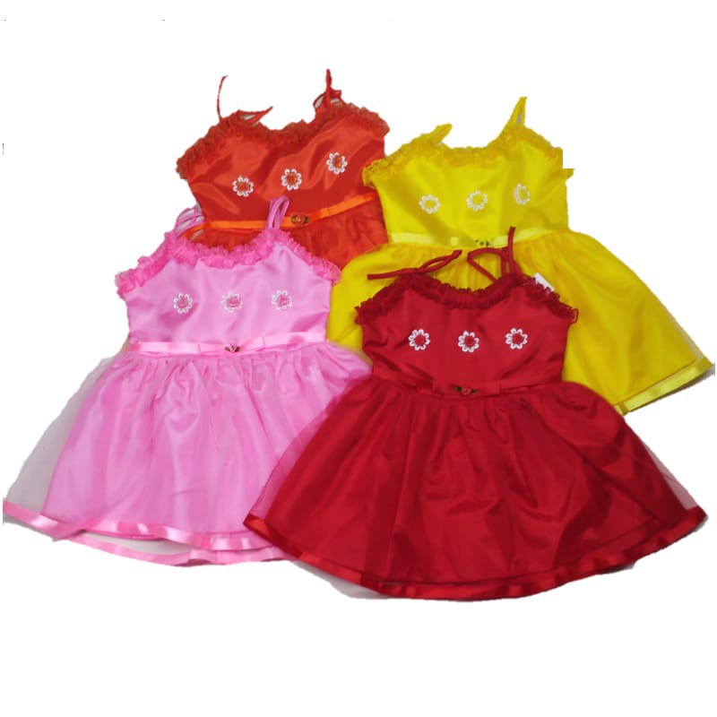 DRESS ANAK PEREMPUAN FURING USIA 1-2 TAHUN