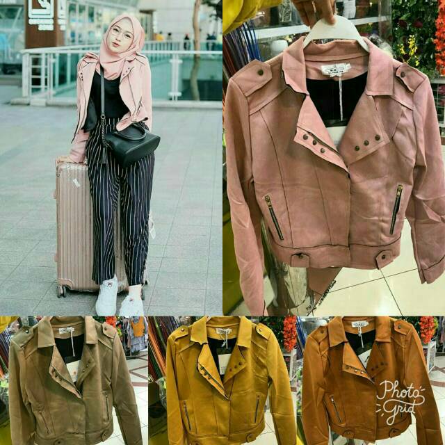 5100 Model Jaket Suede Gratis Terbaik