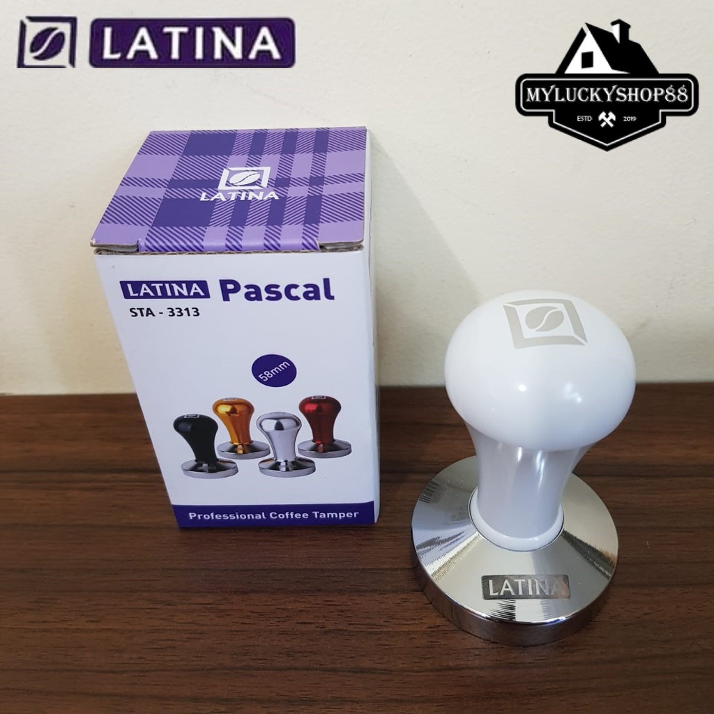 Latina Pascal STA-3313 Professional Coffee Tamper 58 mm