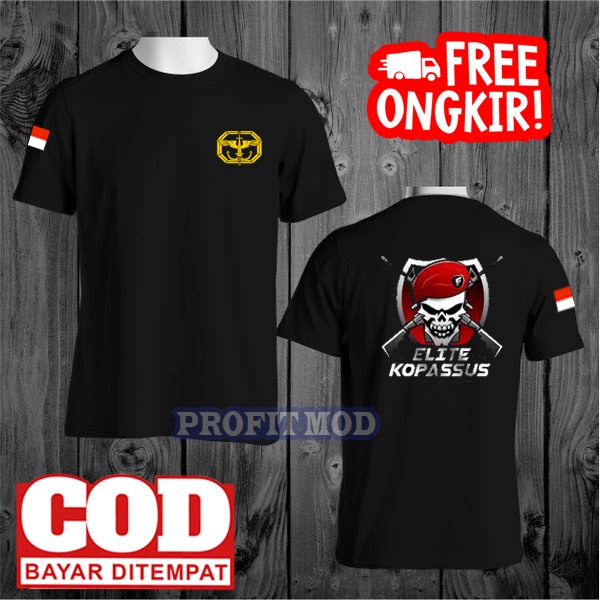 KAOS ELIT KOPASSUS / BAJU KOPASSUS