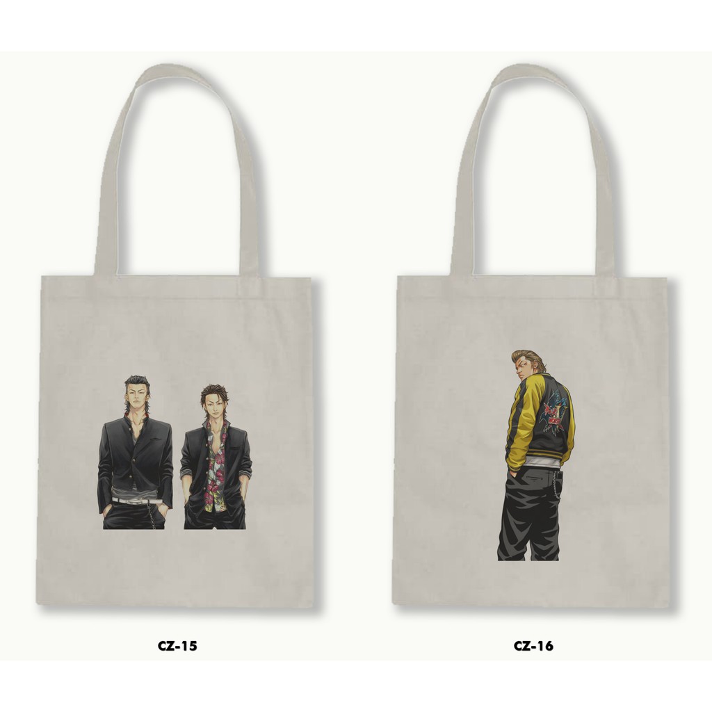 TOTE BAG BLACU - CROWS ZERO .01