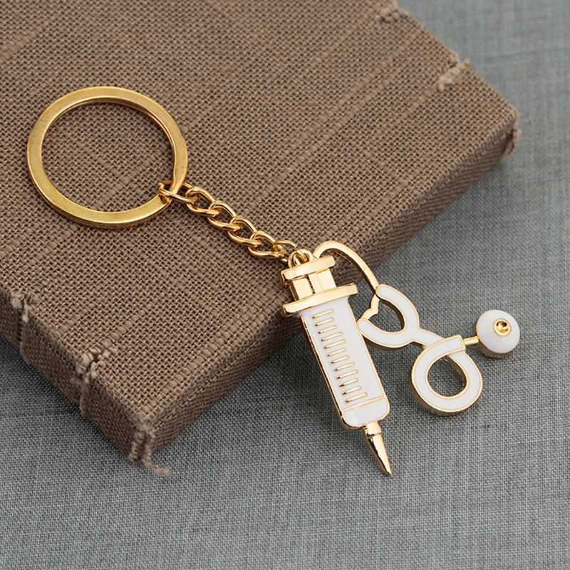 Zzz New Fashion Style Stetoskop Liontin Gantungan Kunci Perhiasan Hadiah