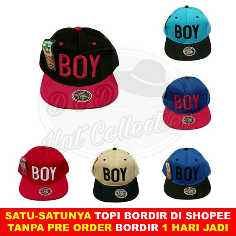 Topi Snapback Custom Bordir Desain Suka Suka Topi Anak Hip Hop Distro