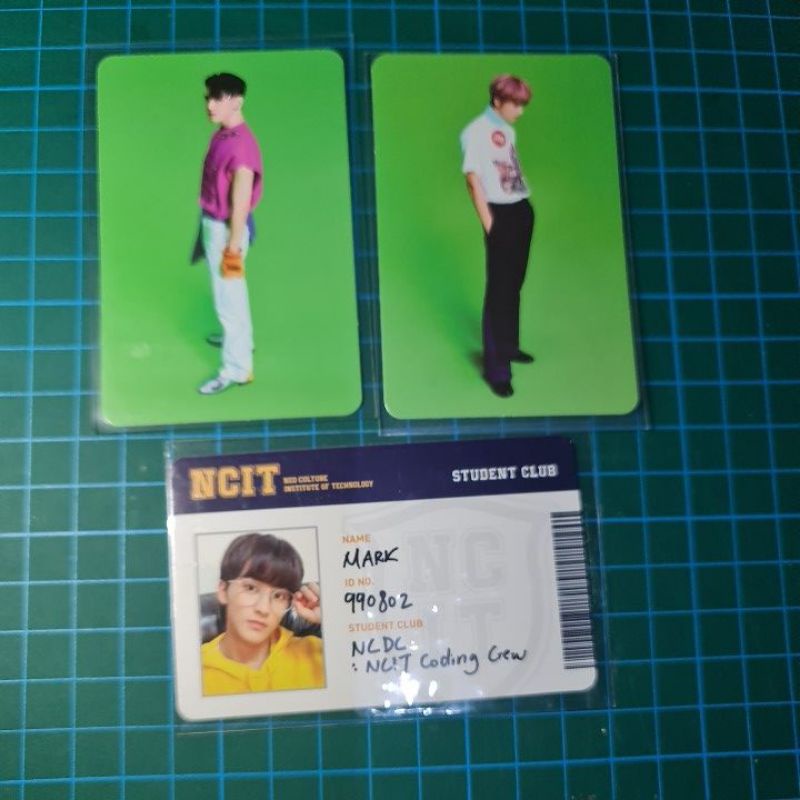 PC Photocard OFFICIAL Mark Taeyong NCT 127 NCT Dream AR Clip Sticker ID NCIT
