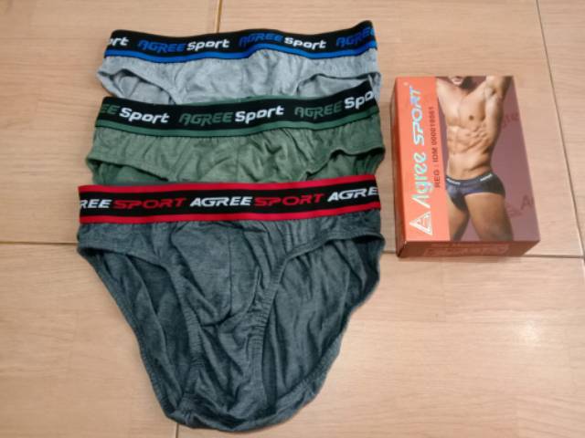 Celana Dalam Agree Sport Harga 3 pcs