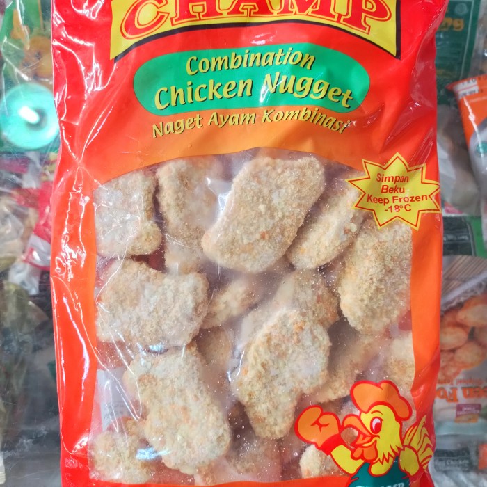 

Nugget Ayam CHAMP 1KG - BARU