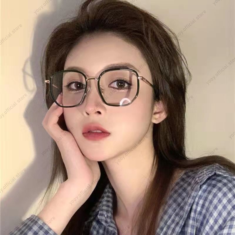 Kacamata Anti Radiasi Fashion Square Wanita Komputer Eyeglasses