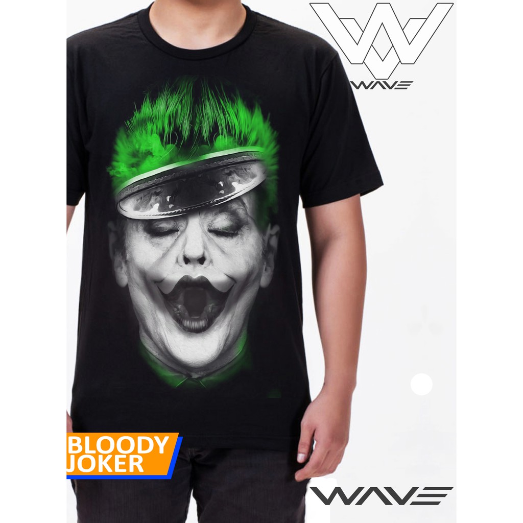 BAJU DISTRO 3D SATUAN DC COMICS BLOODY JOKER ORIGINAL SOULPOWERSTYLE