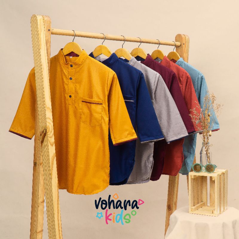 PILIH WARNA Koko Kurta Remaja Toyobo KURTA ANAK 12-17 Tahun Kurta Toyobo Premium Katun Madina Kurta Anak Terlaris