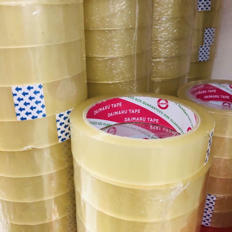 

lakban OPP 2" coklat dan bening