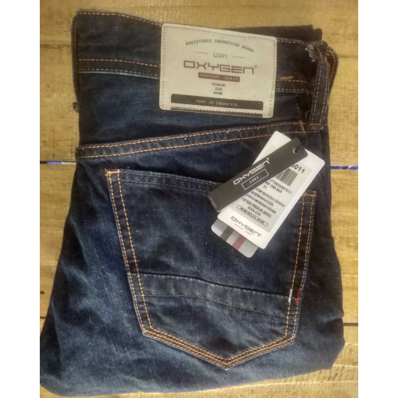 celana panjang denim OXYGEN Shopee Indonesia