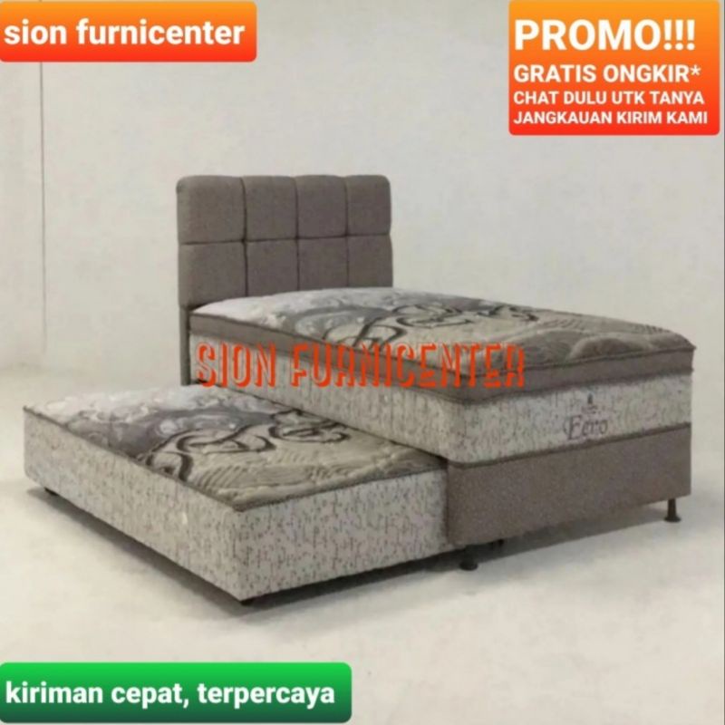 springbed / spring bed / kasur / matras / 2 in 1 / 2in1 / 120 x 200 / 120x200 / olympic 2 in1 eero 1