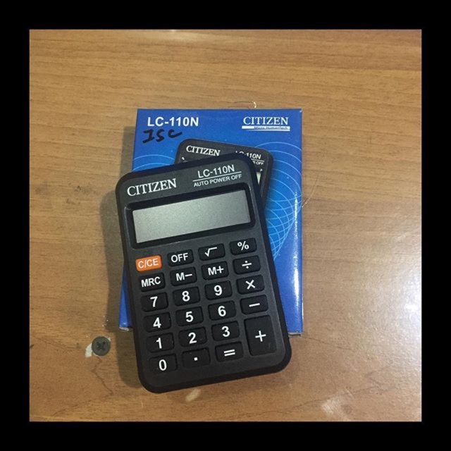 

Citizen 8 digit kalkulator