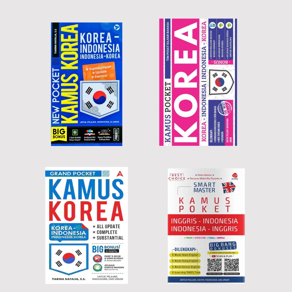 KAMUS KOREA - KAMUS POCKET KOREA