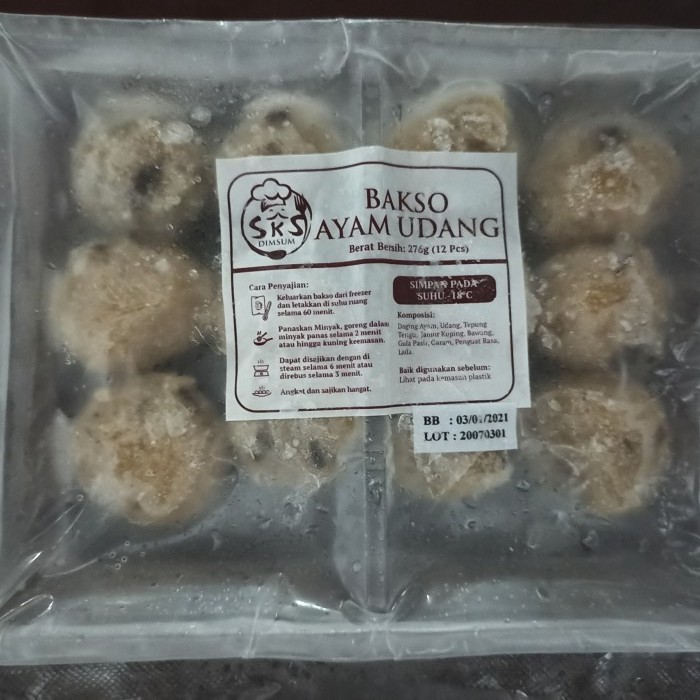 

Bakso Ayam Udang by SKS Dimsum / The Duck King Group