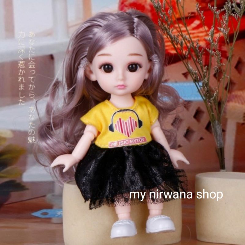 Baby Doll Korea Mini / BJD / Boneka Korea / Boneka Figur Korea / Barbie Korea