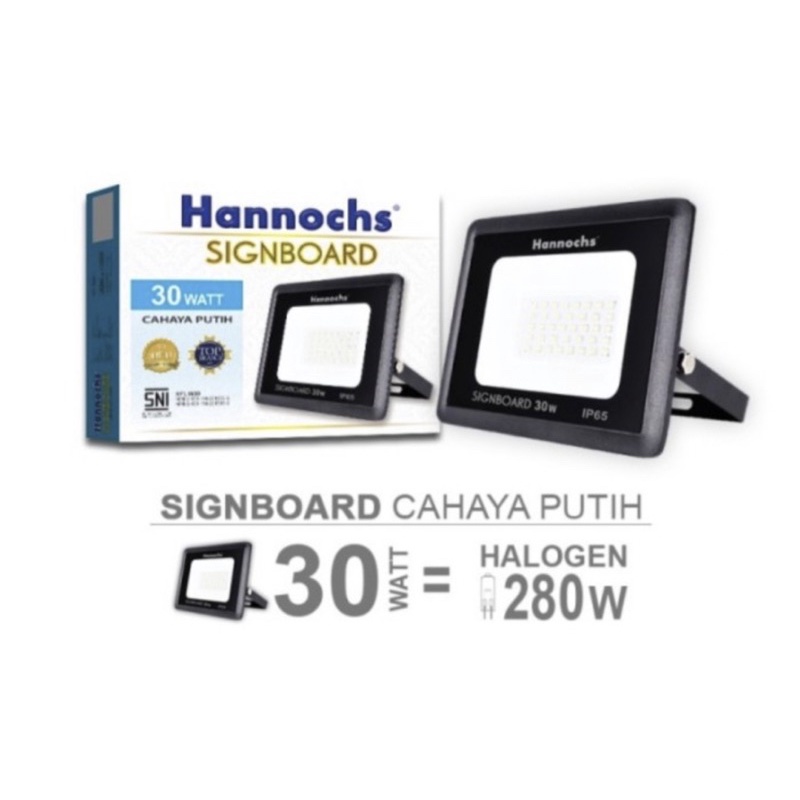 Hannochs Led Flood Signboard 30W